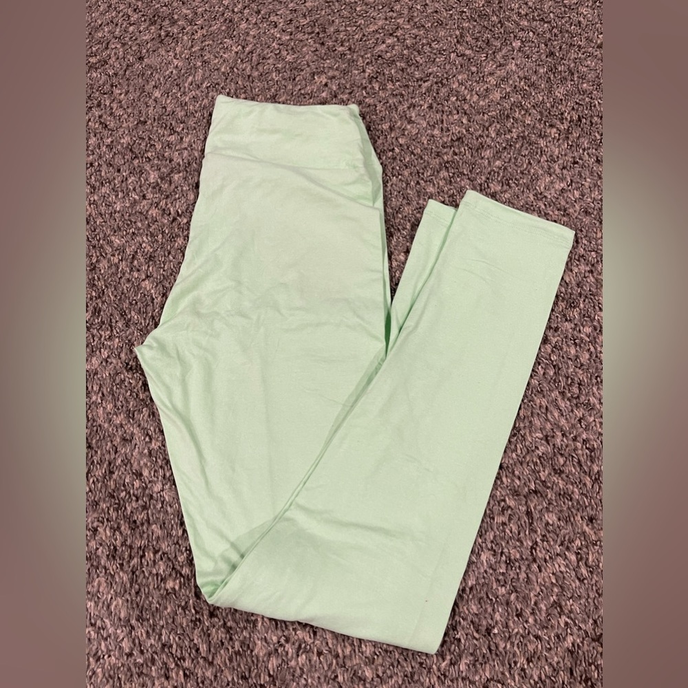 LuLaRoe mint green leggings